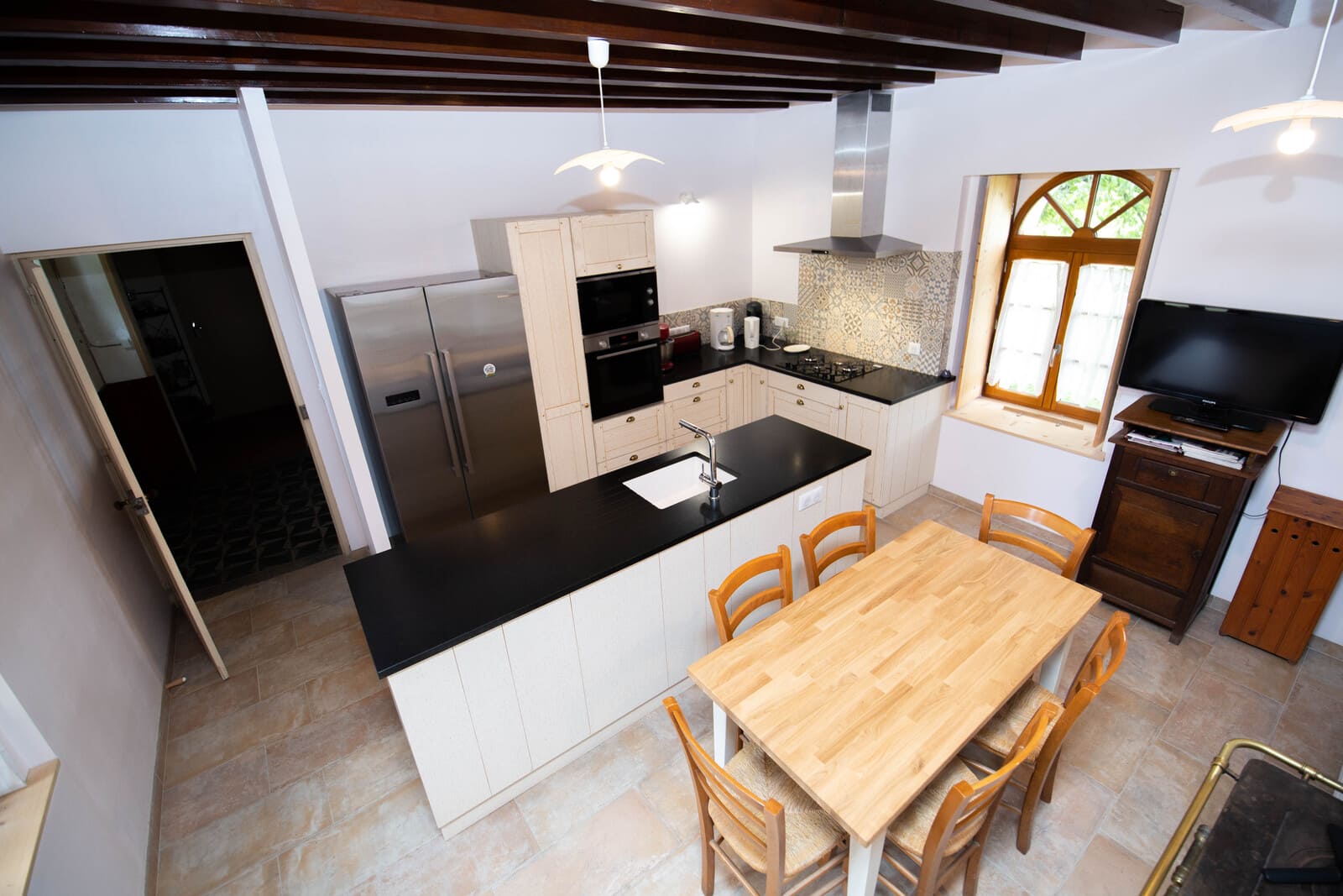 Cuisine campagne beige